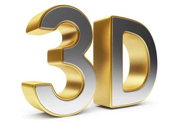 3D text. kino zábavy. izolovaný. ilustrace — Stock fotografie