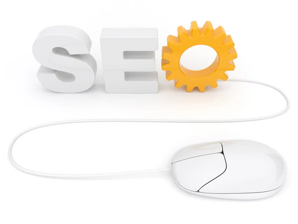 Optimización SEO. Ilustración 3D. Aislado —  Fotos de Stock