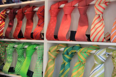 Ties in the shop clipart