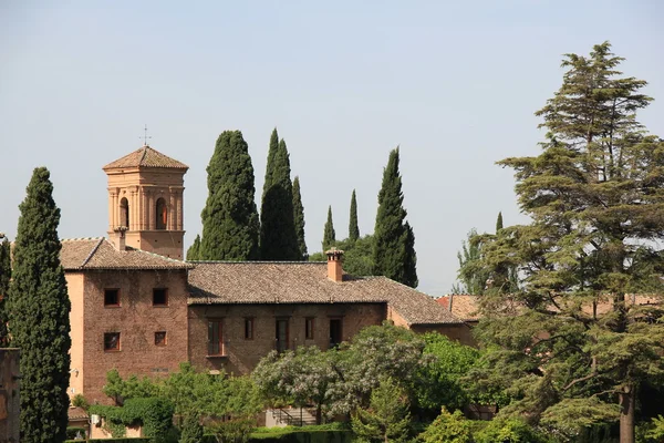 stock image Old building in Alhambra