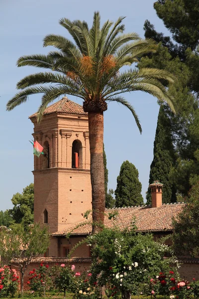 Torre em Alhambra — Fotografia de Stock
