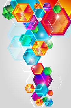 Abstract bright background clipart