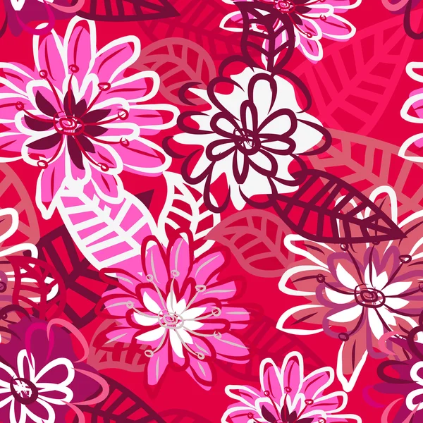 Abstract floral background — Stock Vector