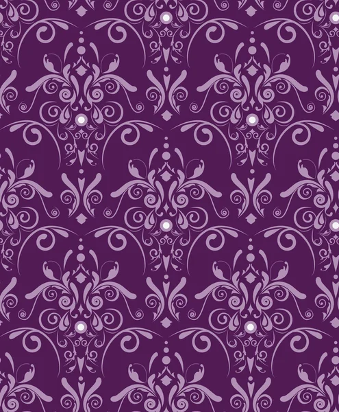Пурпурная дамаска — стоковый вектор