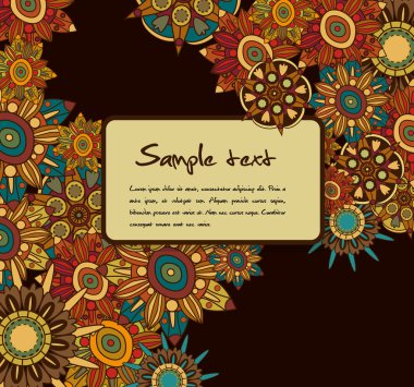 Elegance floral background