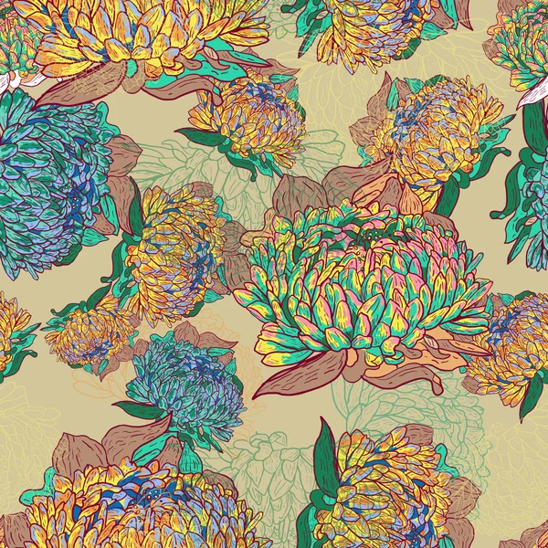 Αφηρημένο floral backgtound — Διανυσματικό Αρχείο