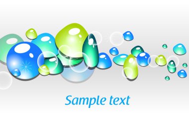 Blue Drops clipart