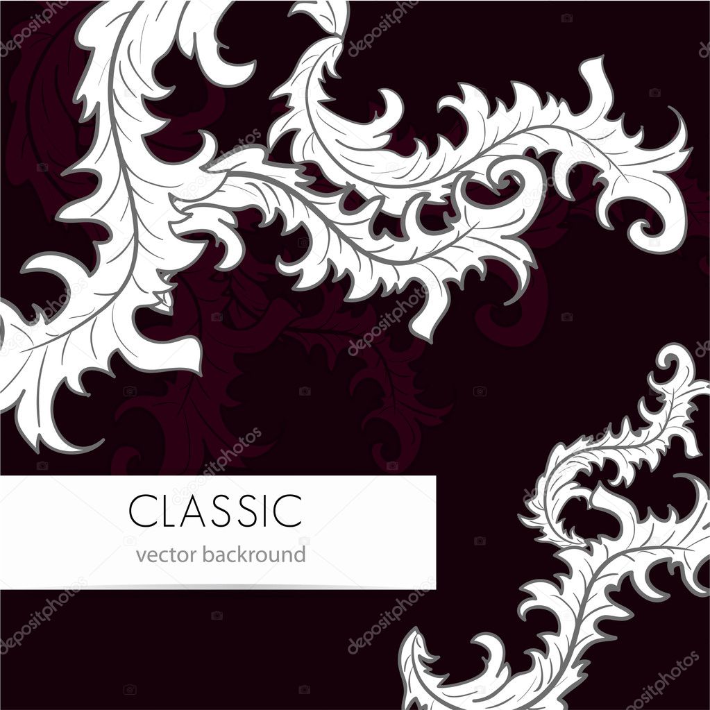 Classic background Stock Vector by ©suriko 5921113