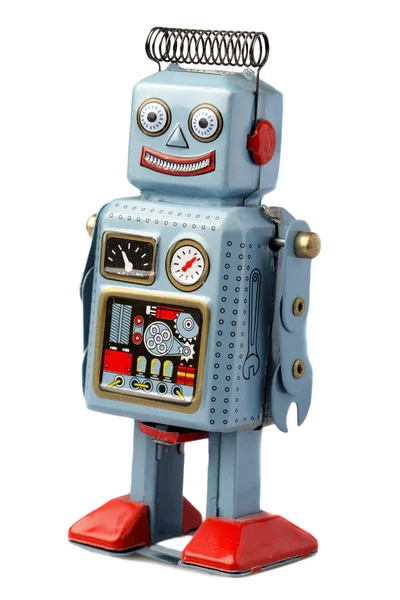 快乐的机器人 — 图库照片