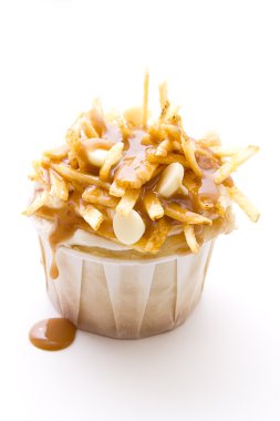 Poutine cupcake clipart