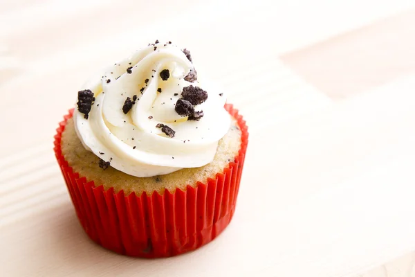 Cookie fagyosan cupcake — Stock Fotó