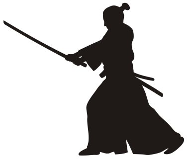 Samurai clipart