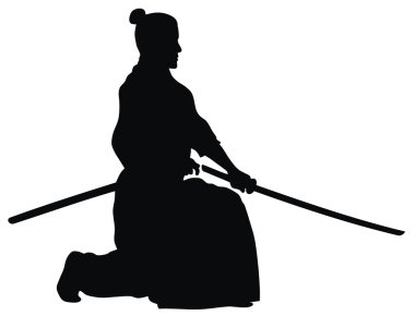 Samurai clipart