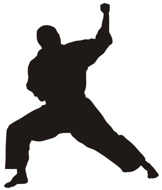 Martial art clipart