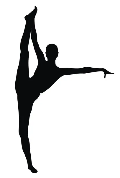 Gymnastique — Image vectorielle