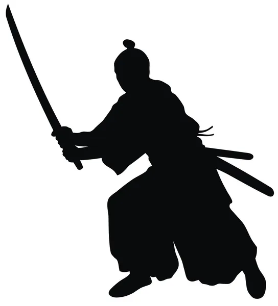 Samurai — Stock vektor
