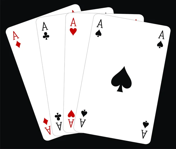 Aces κάρτες — Διανυσματικό Αρχείο