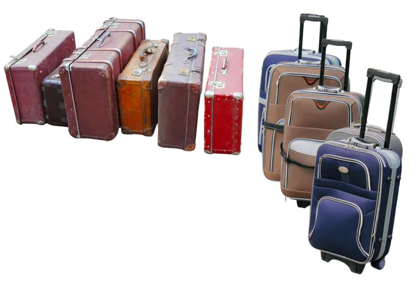 Reizende koffers — Stockfoto