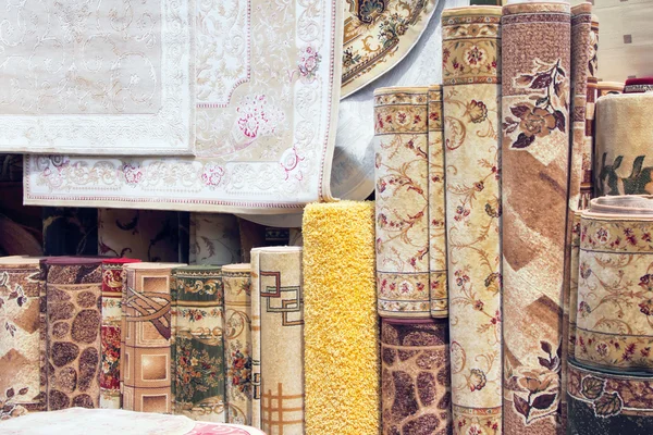 Campioni di rivestimenti per tappeti — Foto Stock