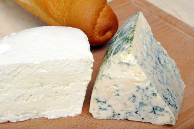 Different cheeses clipart