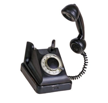 Old phone clipart