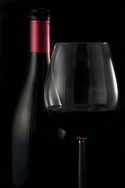 Copa de vino tinto de cerca — Foto de Stock