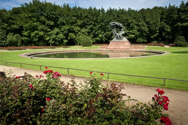 Monumento de Frederick Chopin — Fotografia de Stock