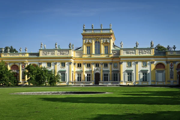 Königliche Residenz der polnischen Könige in wilanow — Stockfoto