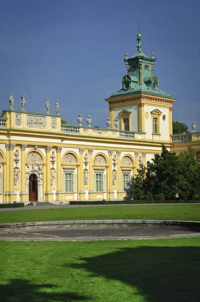 Pałac Królewski Wilanów — Zdjęcie stockowe