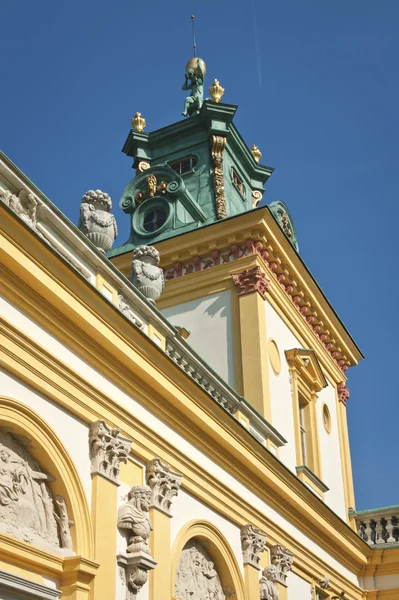 Башта королівської резиденції в Вілянові — стокове фото