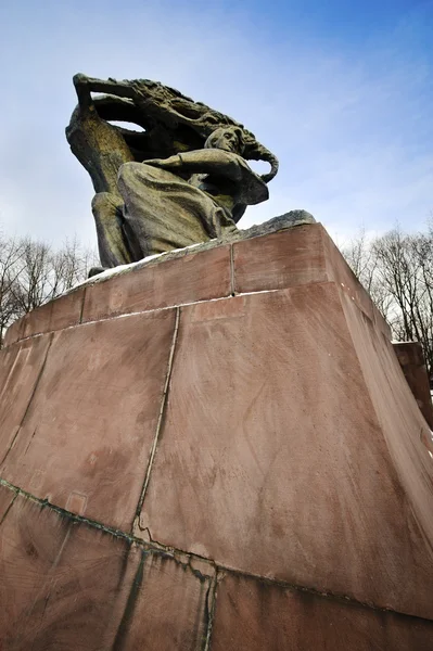 弗雷德里克 · 肖邦纪念碑 — 图库照片