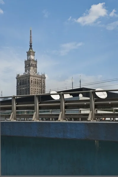 Kulturpalast in Warschau, Polen — Stockfoto