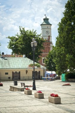 sandomierz eski şehirde