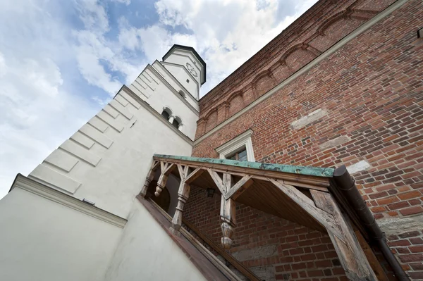 Antiguo ayuntamiento de Sandomierz, Polonia — Foto de Stock