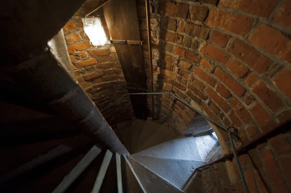 Старая каменная лестница в Кракове — стоковое фото