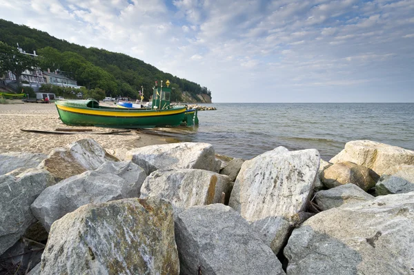 View of the cliff in Gdynia — Stock Photo, Image