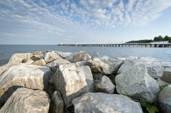 Steine an der Ostsee — Stockfoto