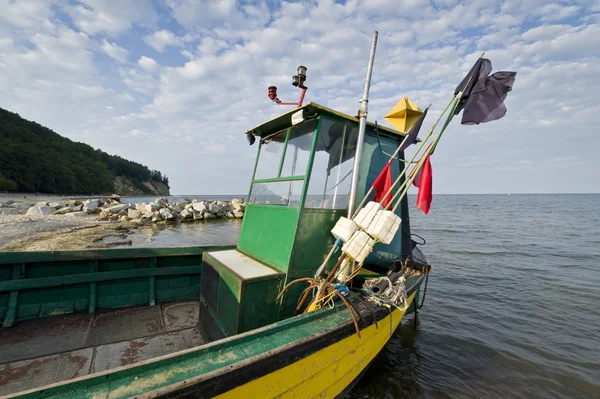 Fischerboot in Gdynia orlowo — Stockfoto