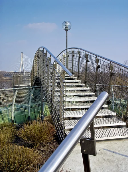 A modern építészet lépcsők — Stock Fotó
