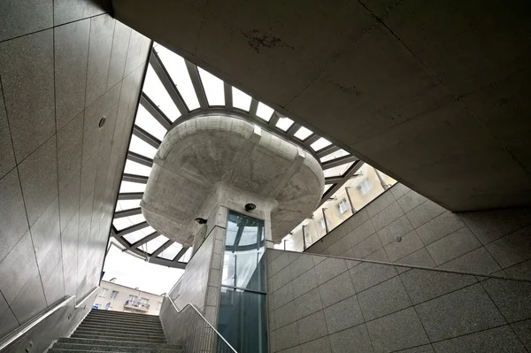 Modern architecture subway station — Stock Photo, Image