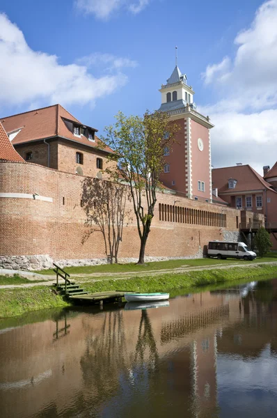 Old castle in Lidzbark Warminski — Stock Photo, Image
