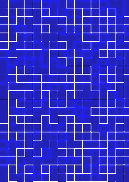 Labyrint, abstracte technische achtergrond — Stockfoto