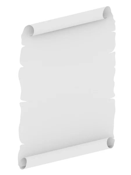 Blanco vel papier — Stockfoto