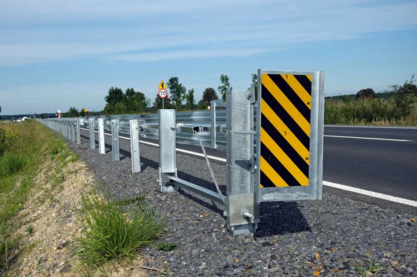 stock image Road barrier