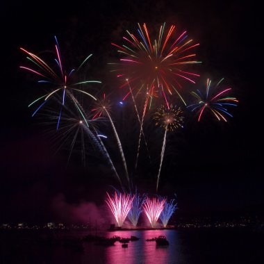 Kutlama ışık - Vancouver'ın Uluslararası Fireworks yet