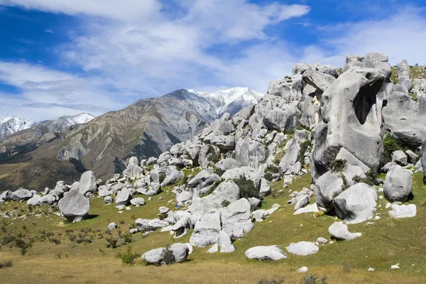 Castle Hill, Arthur's Pass National Park, New Zealand — Stock Photo, Image