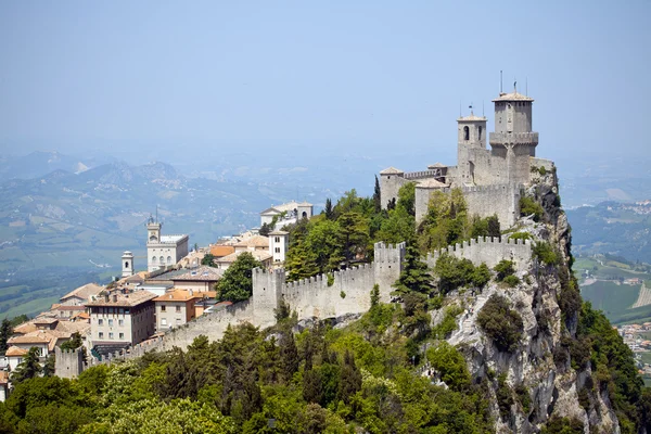 Zamek san marino — Zdjęcie stockowe
