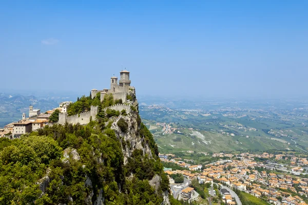 城堡的圣马利诺 — 图库照片