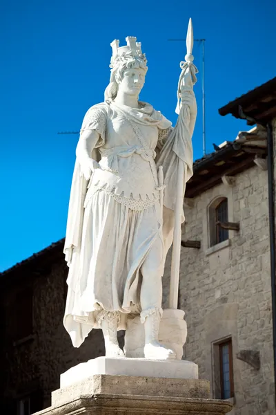 Statua Wolności, San Marino — Zdjęcie stockowe