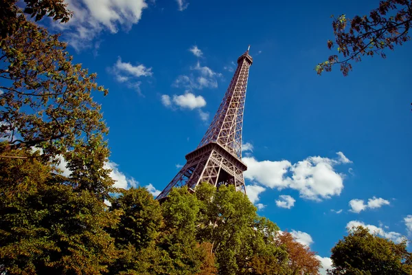 Tour eiffel, Eiffelova věž, Paříž, Francie — Stock fotografie